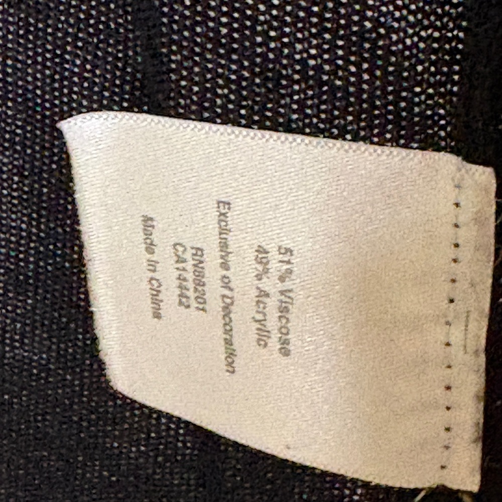 Mondetta Black Split-Hem Long Knit Cardigan - Picture 6 of 7